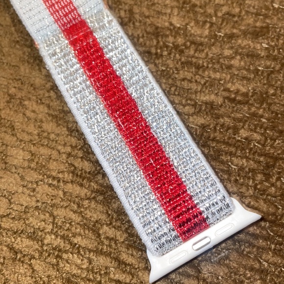 New Apple Watch band sparkle stripe adjustable removable strap - Picture 7 of 12